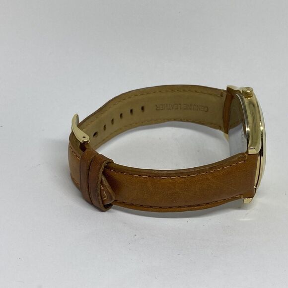 Michael Kors Slim Runway MK2465 Women's Brown Leather Analog Dial Watch VK740 - Picture 12 of 12